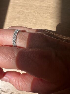 Ring Concierge Chain Ring Pave Diamonds